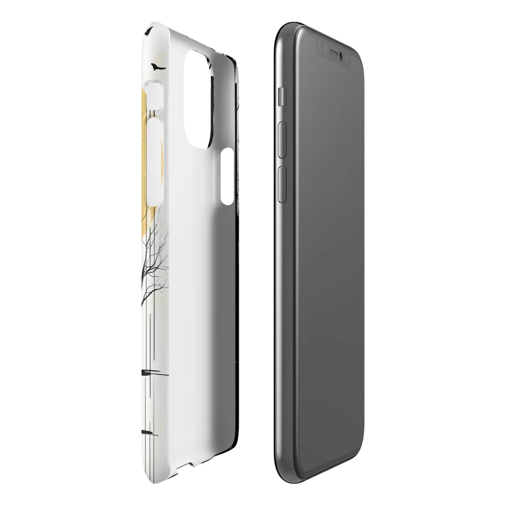 Solitude Under the Yellow Sun | Phone Case |  11 Pro | Snap Case | Matte