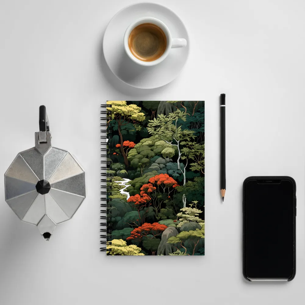 Whispers of the Forest | Spiral Notebook