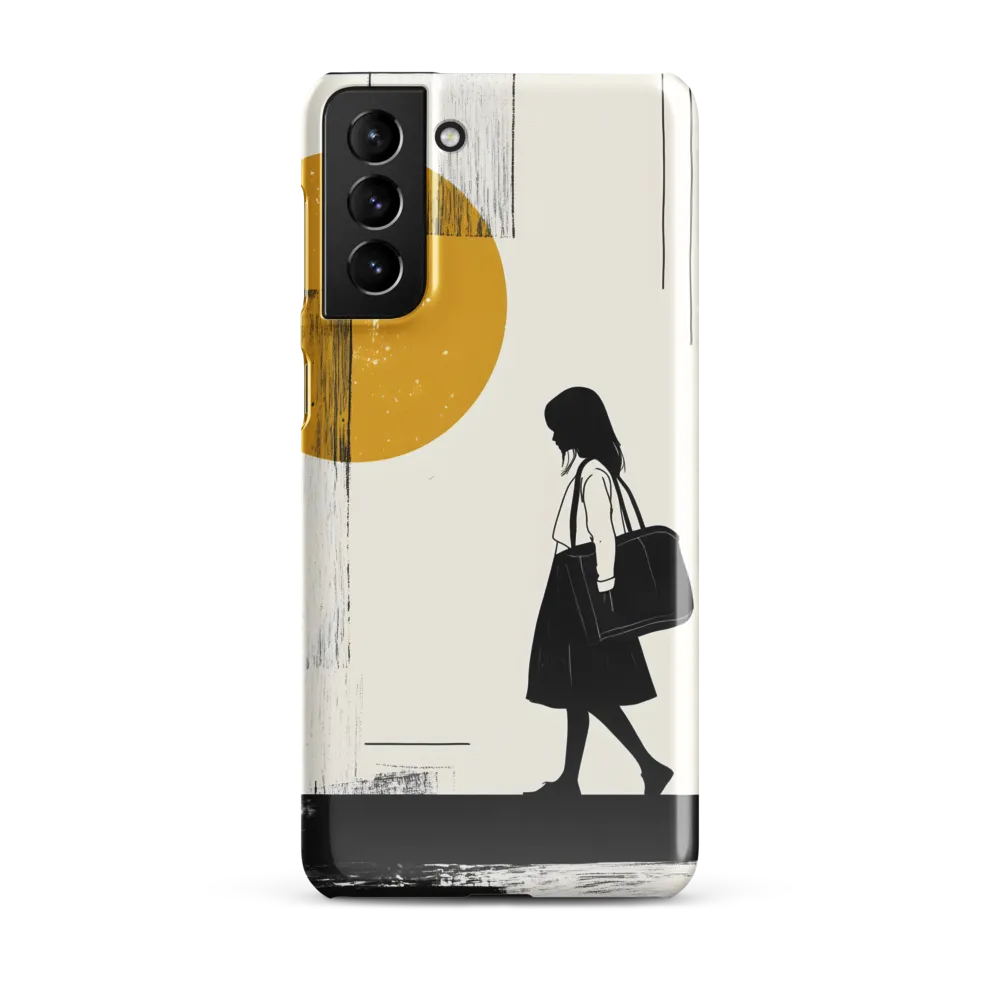 Silent Steps | Phone Case |  S21 Plus | Snap Case | Glossy