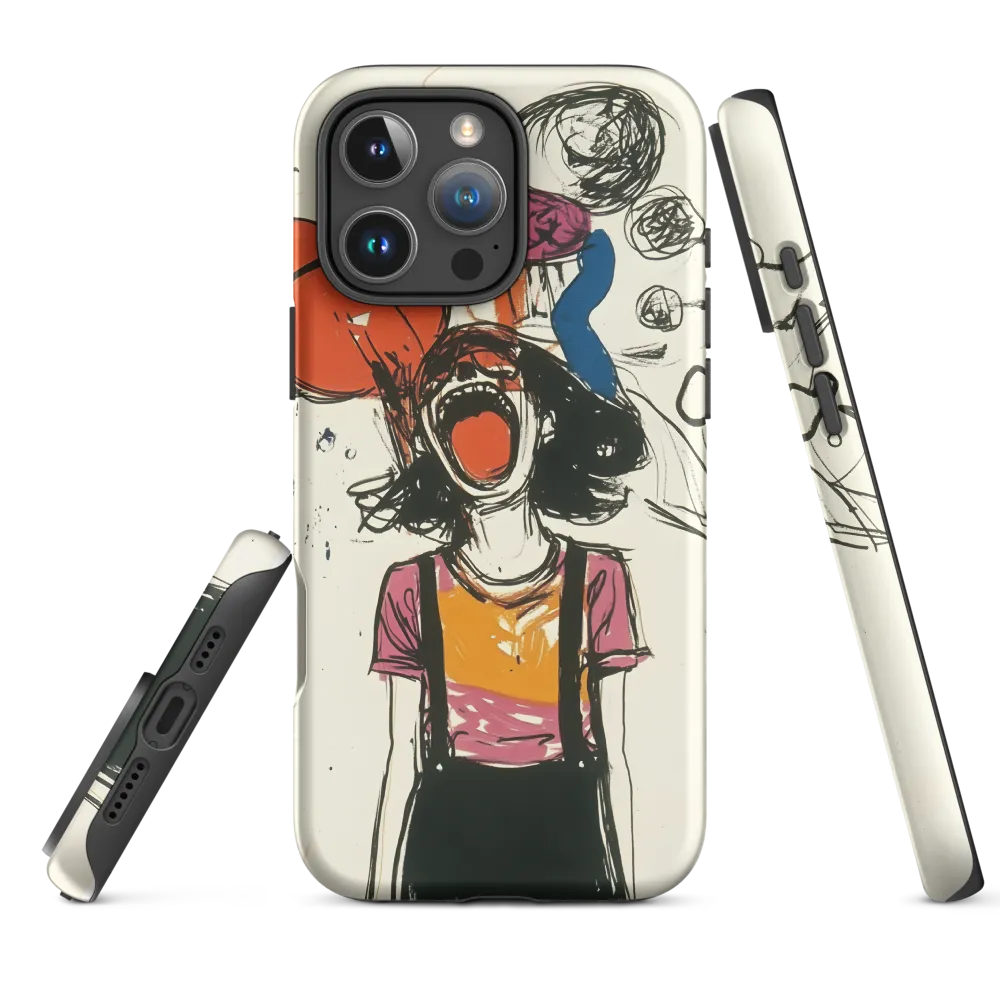 Echoes of Anguish | Phone Case |  16 Pro Max | Tough Case | Matte