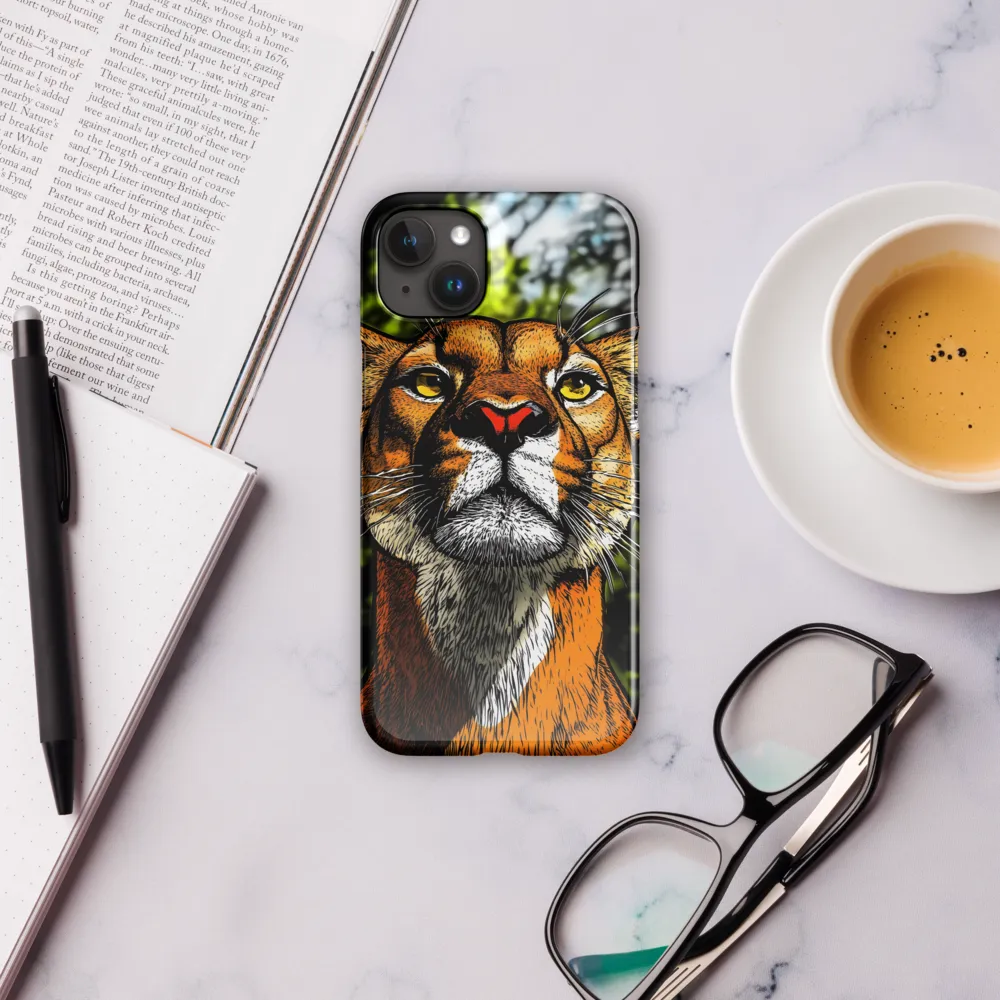 Regal Gaze: The Lioness in Focus