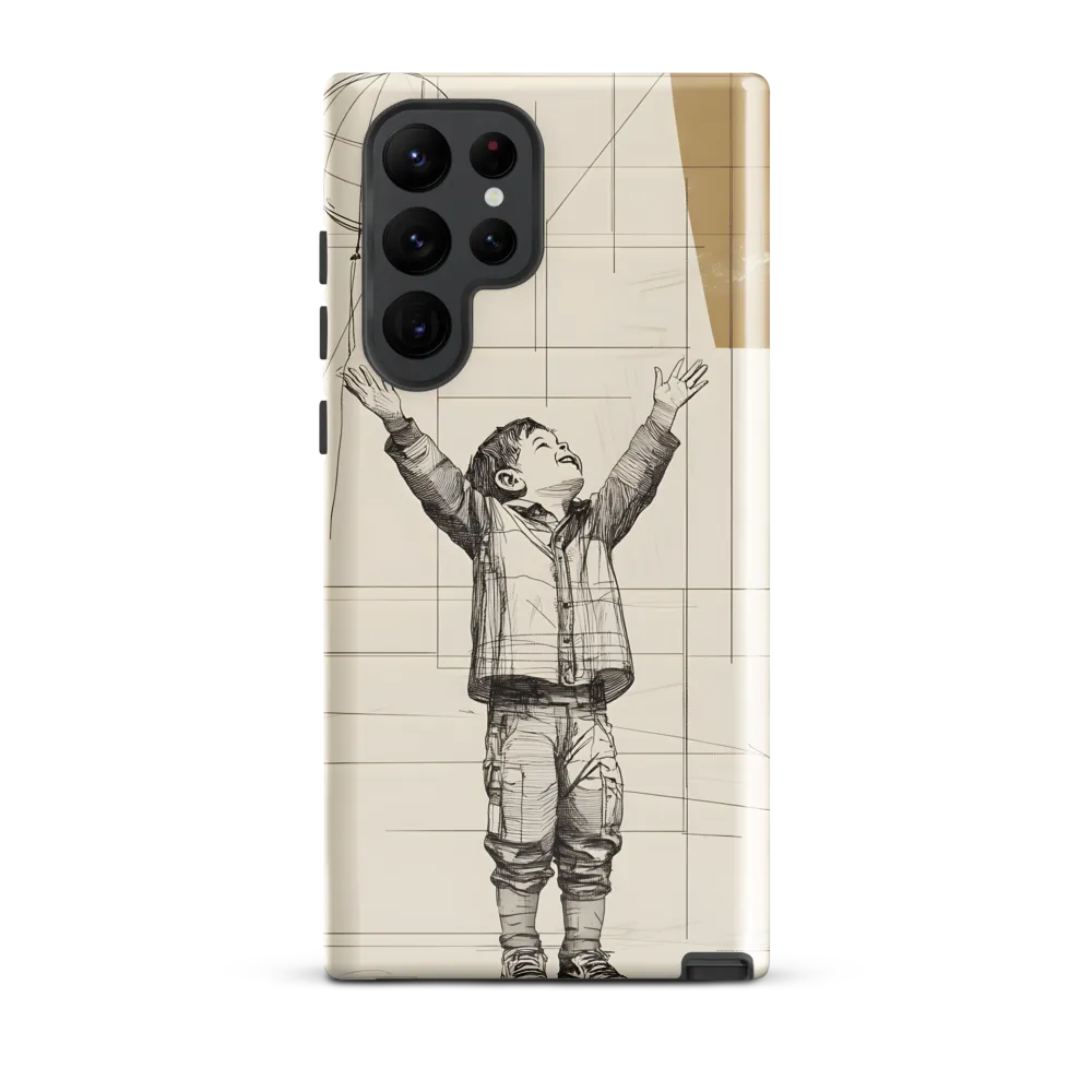 A Child's Dream | Phone Case |  S22 Ultra | Tough Case | Glossy