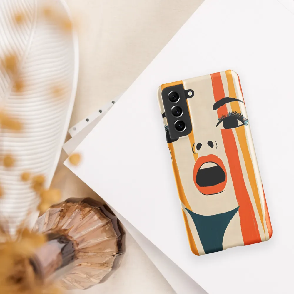 Vivid Expression | Phone Case |  S21 | Snap Case | Matte