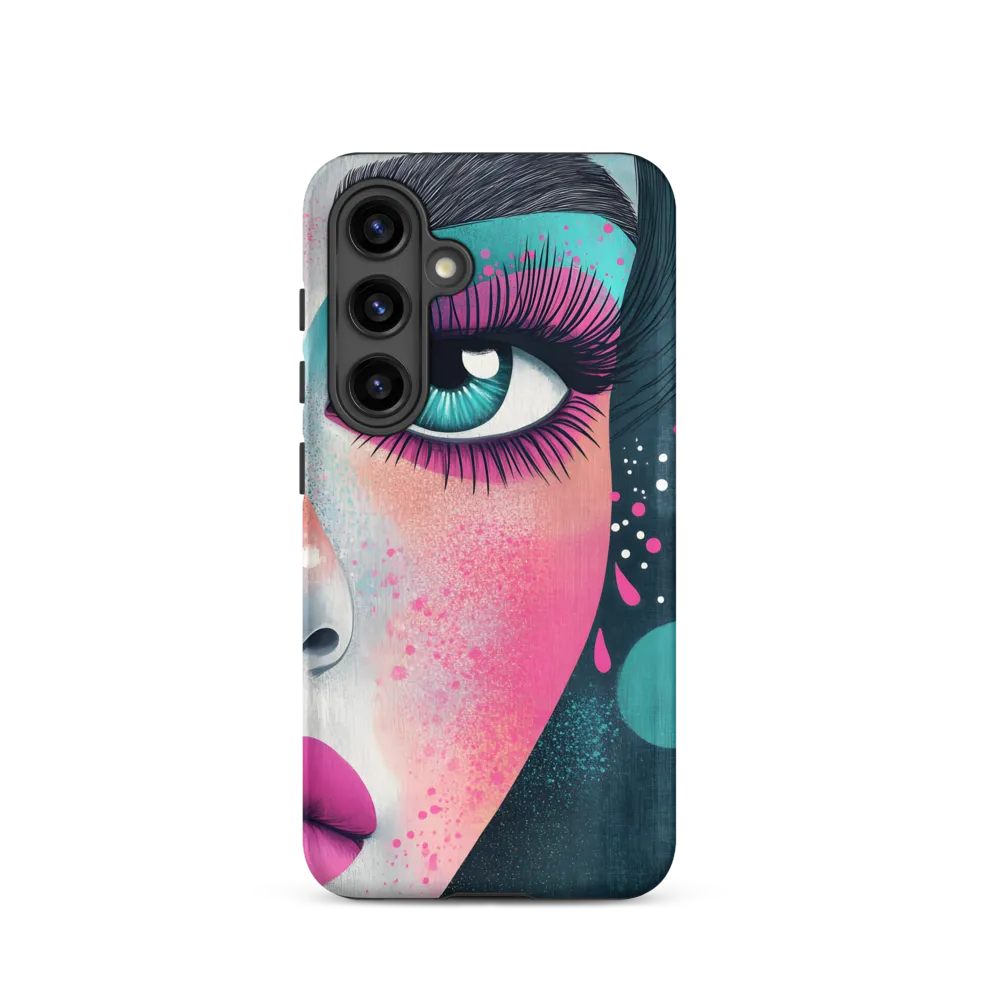 Vibrant Gaze | Phone Case |  S24 | Tough Case | Matte