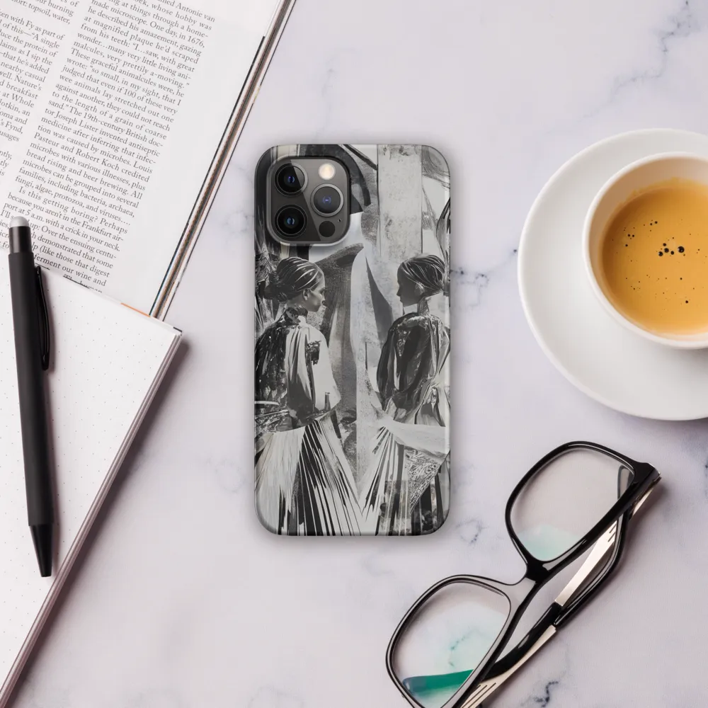 Reflections in Monochrome | Phone Case |  12 Pro Max | Snap Case | Matte