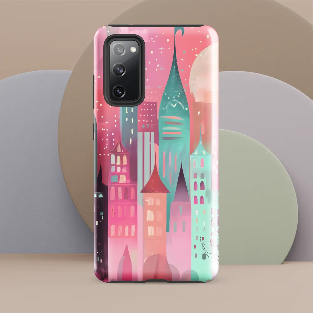 Whimsical City at Dusk
