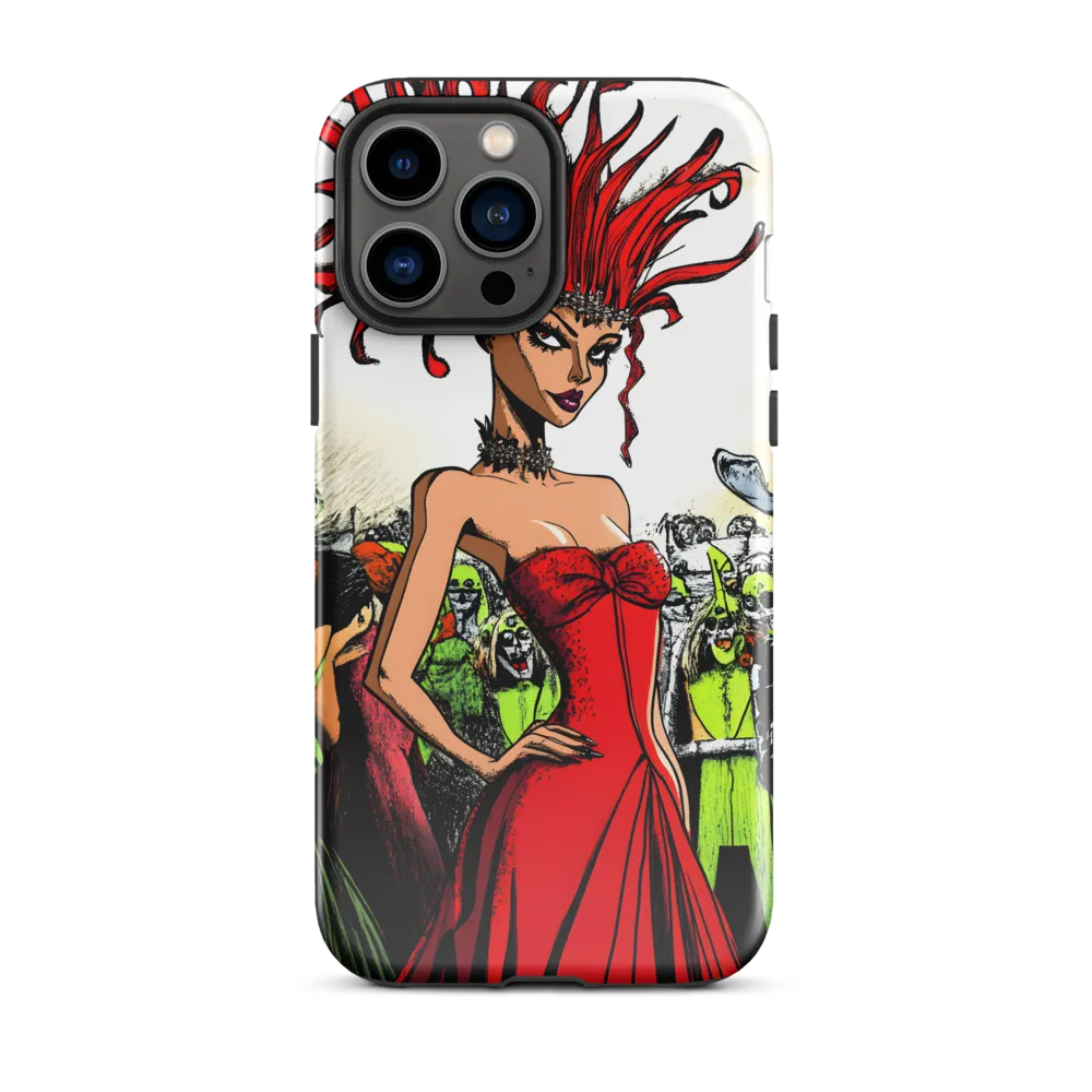 Fiery Elegance: A Fashion Statement