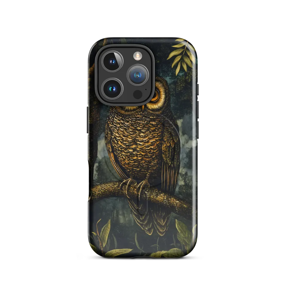 Guardian of the Night | Phone Case |  16 Pro | MagSafe® Tough Case | Glossy