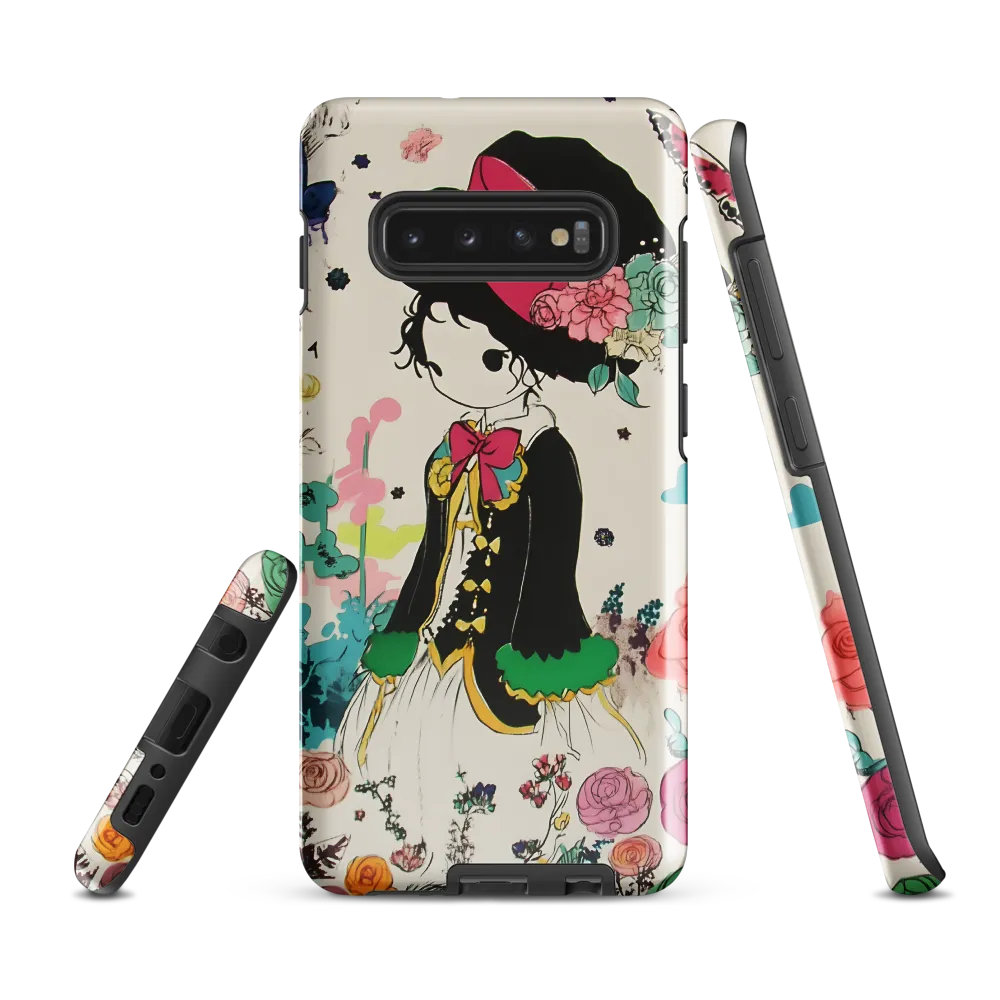 Whimsical Garden Reverie | Phone Case |  S10 Plus | Tough Case | Glossy