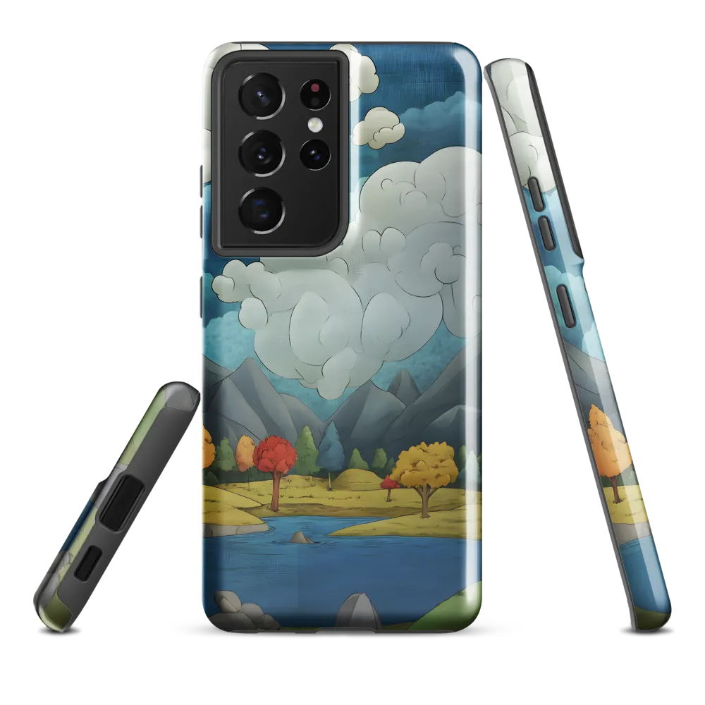 Whimsical Serenity: A Tranquil Landscape