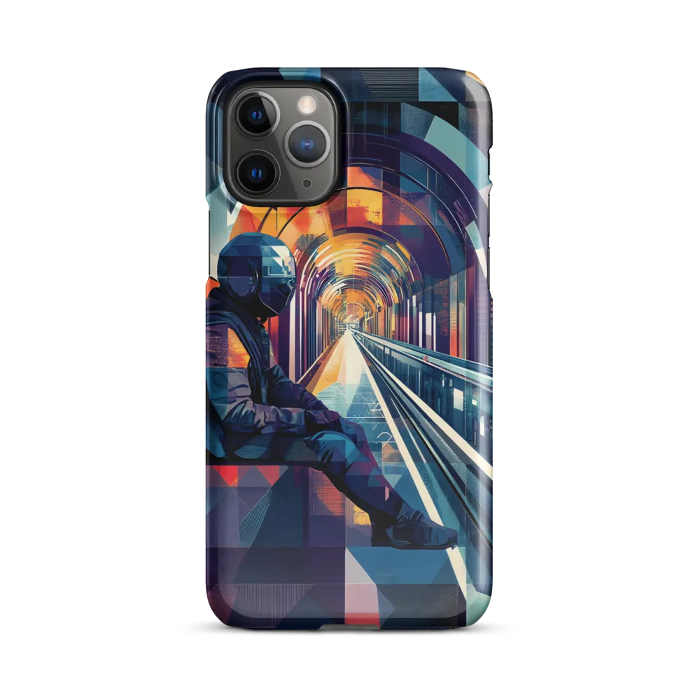 Reflections in a Futuristic Tunnel