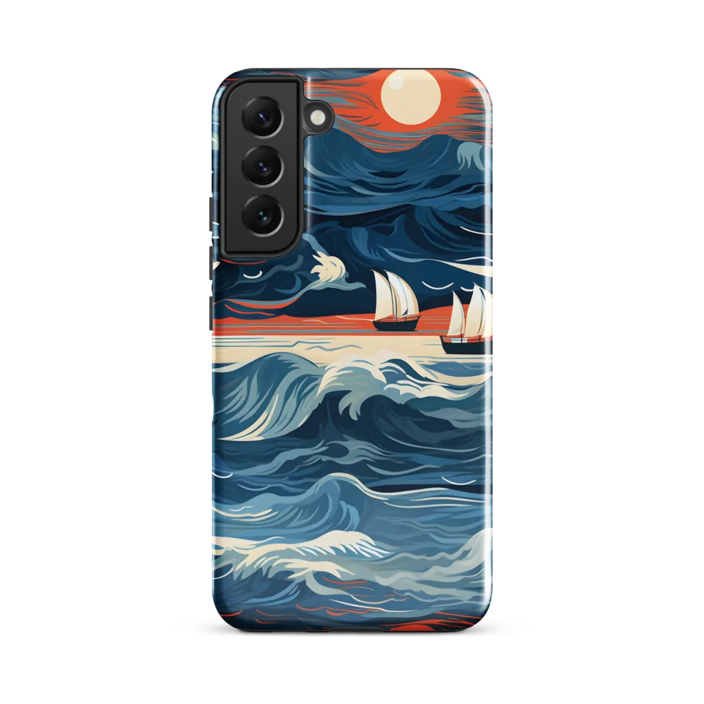Ocean Whispers: A Voyage at Dusk