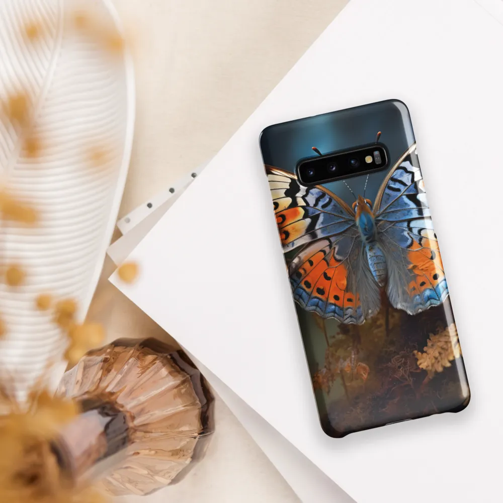 Harmony in Color: The Butterfly | Phone Case |  S10 Plus | Snap Case | Glossy