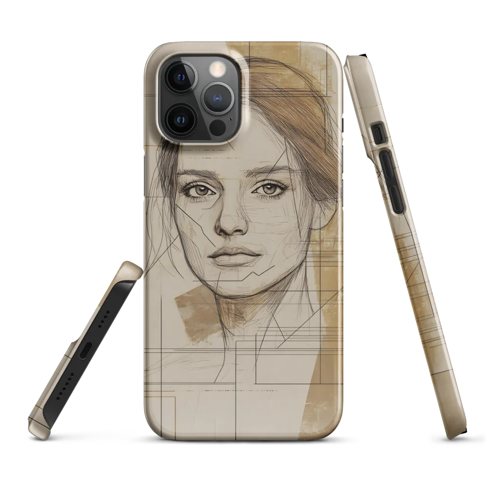 Geometric Elegance: A Modern Portrait