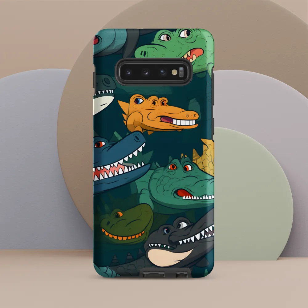 Cheerful Crocodilian Parade