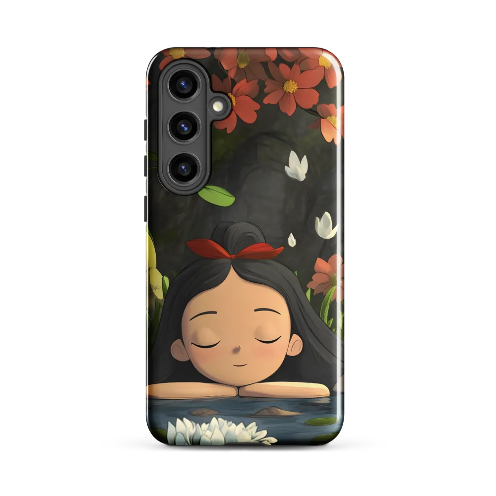 Tranquility by the Waterside | Phone Case |  S24 Plus | Tough Case | Glossy