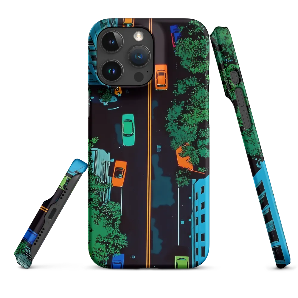 Urban Pulse: A Colorful Intersection