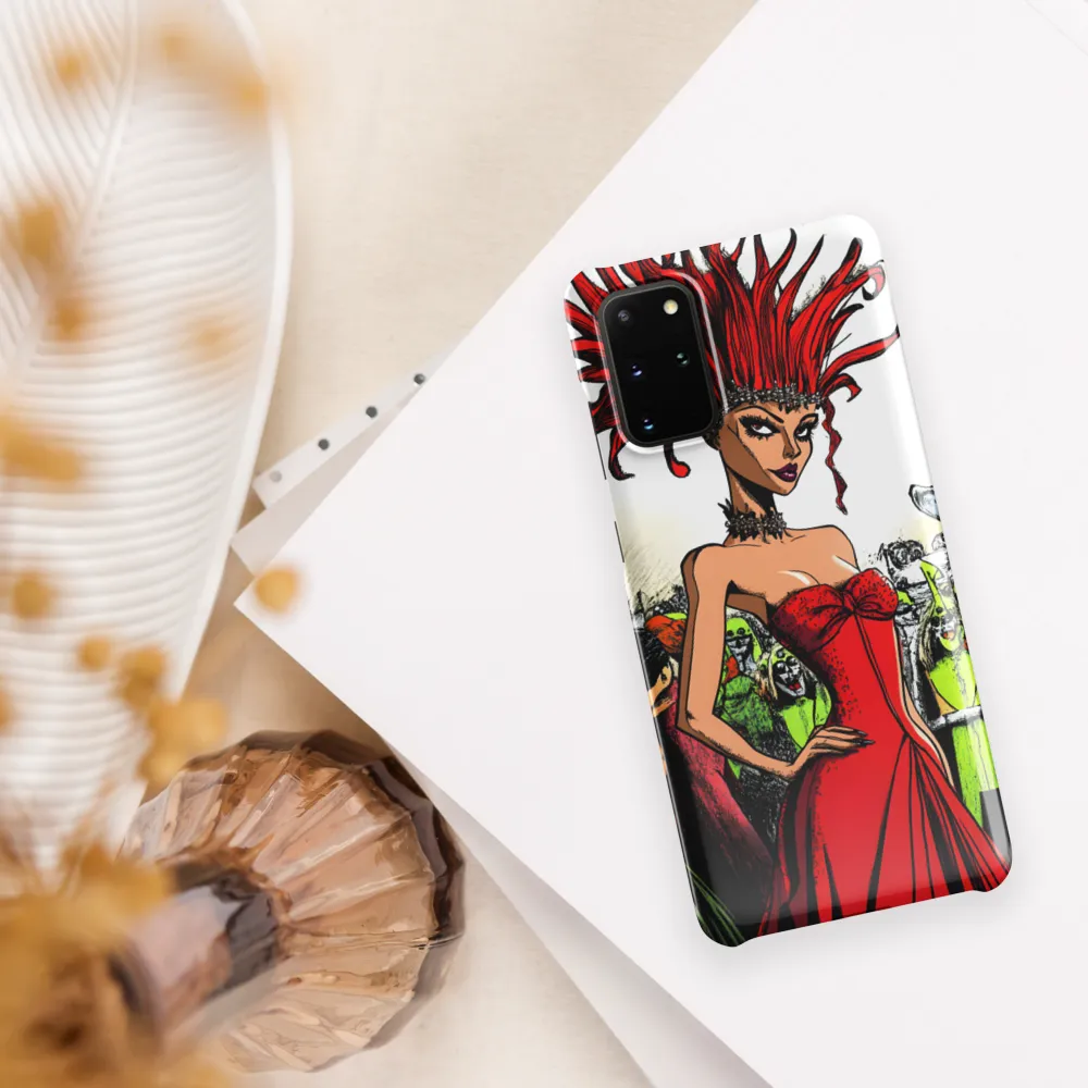 Fiery Elegance: A Fashion Statement