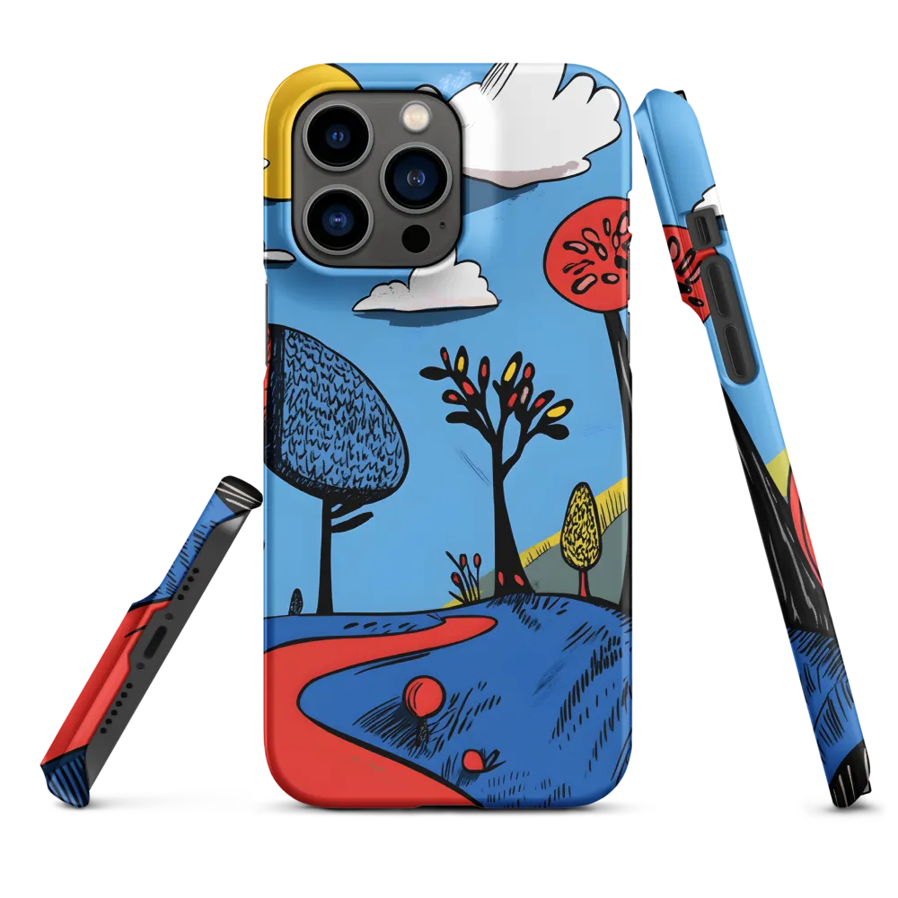 A Playful Journey Through Whimsical Woods | Phone Case |  14 Pro Max | Snap Case | Matte