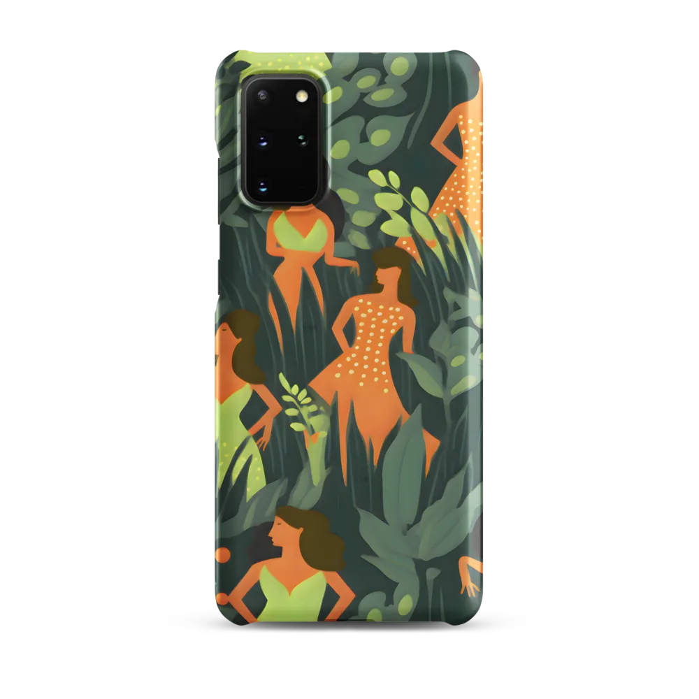 Playful Harmony in Patterns | Phone Case |  S20 Plus | Snap Case | Matte