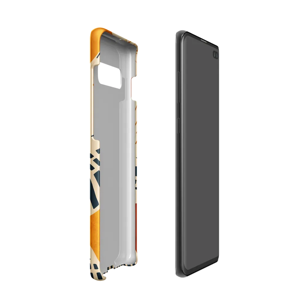Urban Patterns in Harmony | Phone Case |  S10 | Snap Case | Matte