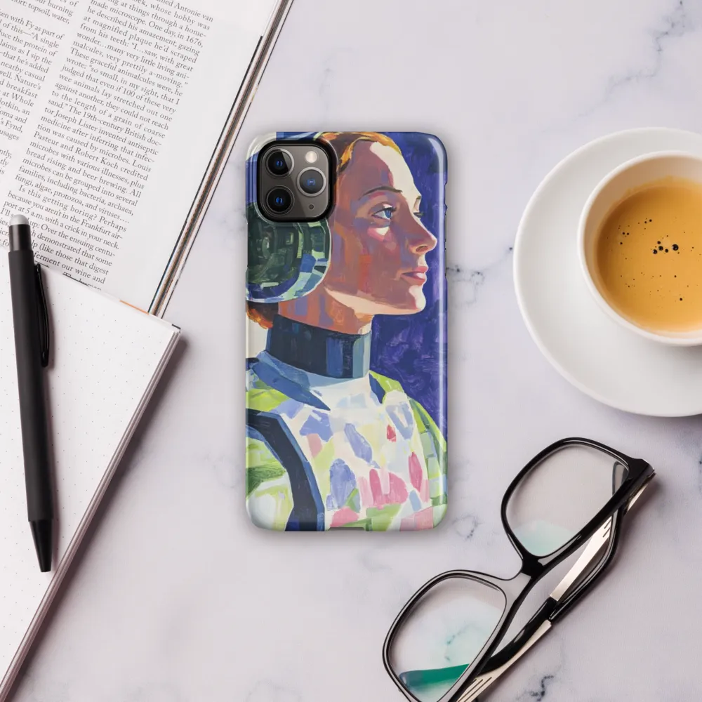 Beyond the Stars: A Contemplative Astronaut | Phone Case |  11 Pro Max | Snap Case | Glossy