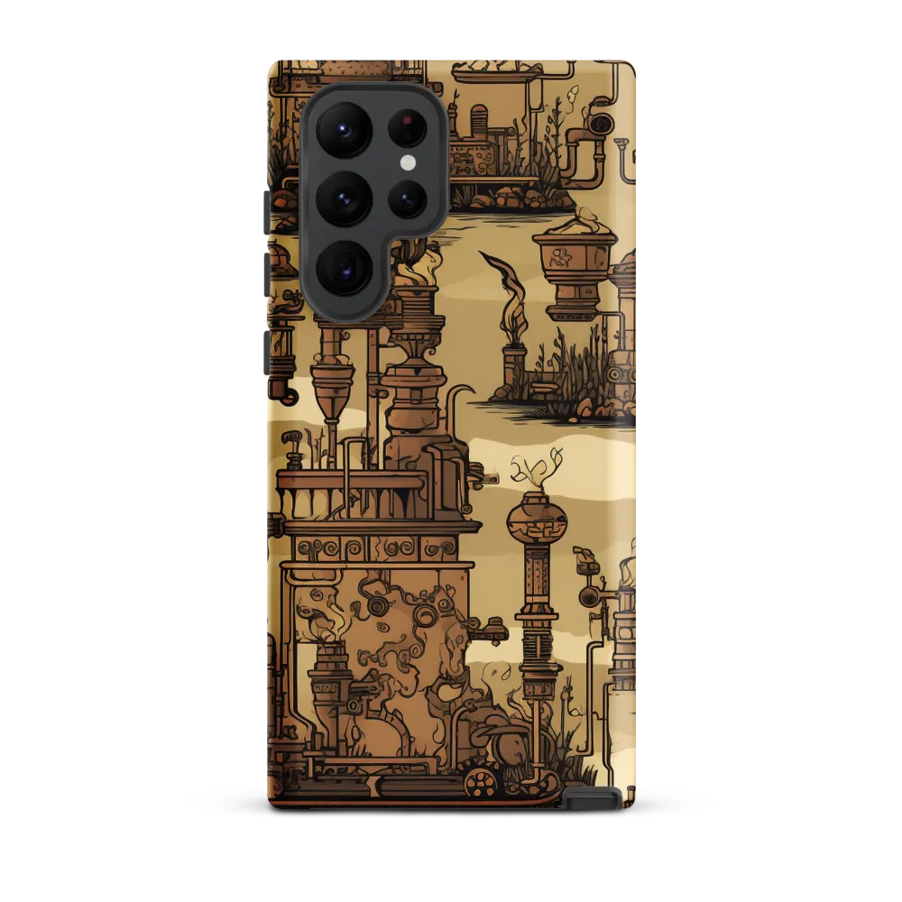 Whimsical Industrial Landscape