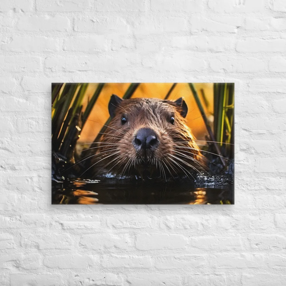 Beaver Serenity: A Natural Portrait