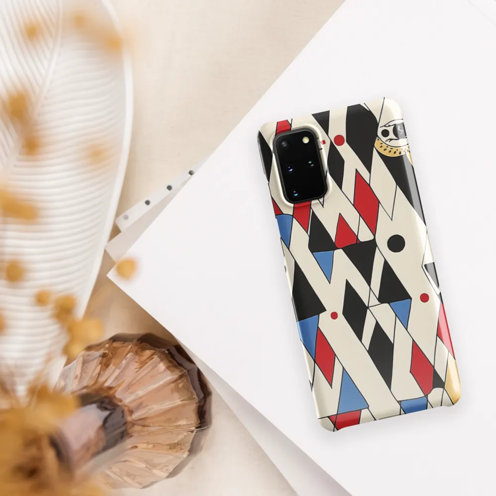 Dynamic Geometric Symphony | Phone Case |  S20 Plus | Snap Case | Glossy