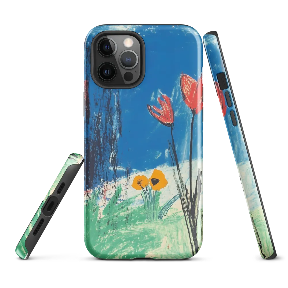 Joyful Blossoms in Blue