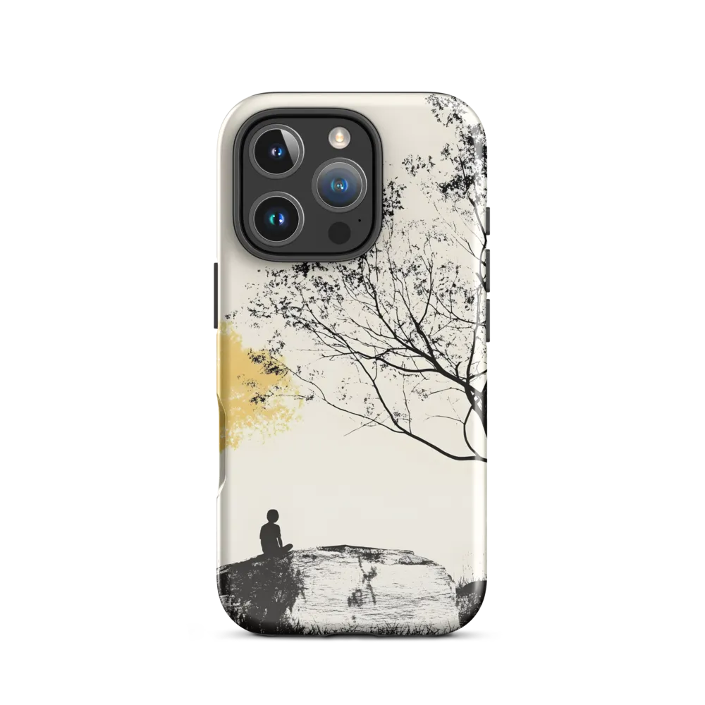 Whispers of Solitude | Phone Case |  16 Pro | Tough Case | Glossy