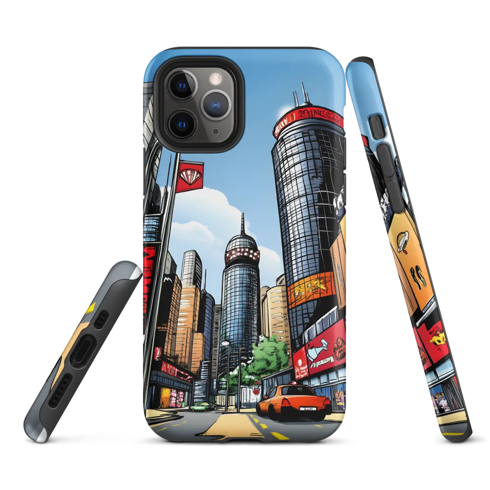 Urban Pulse: A Comic Cityscape
