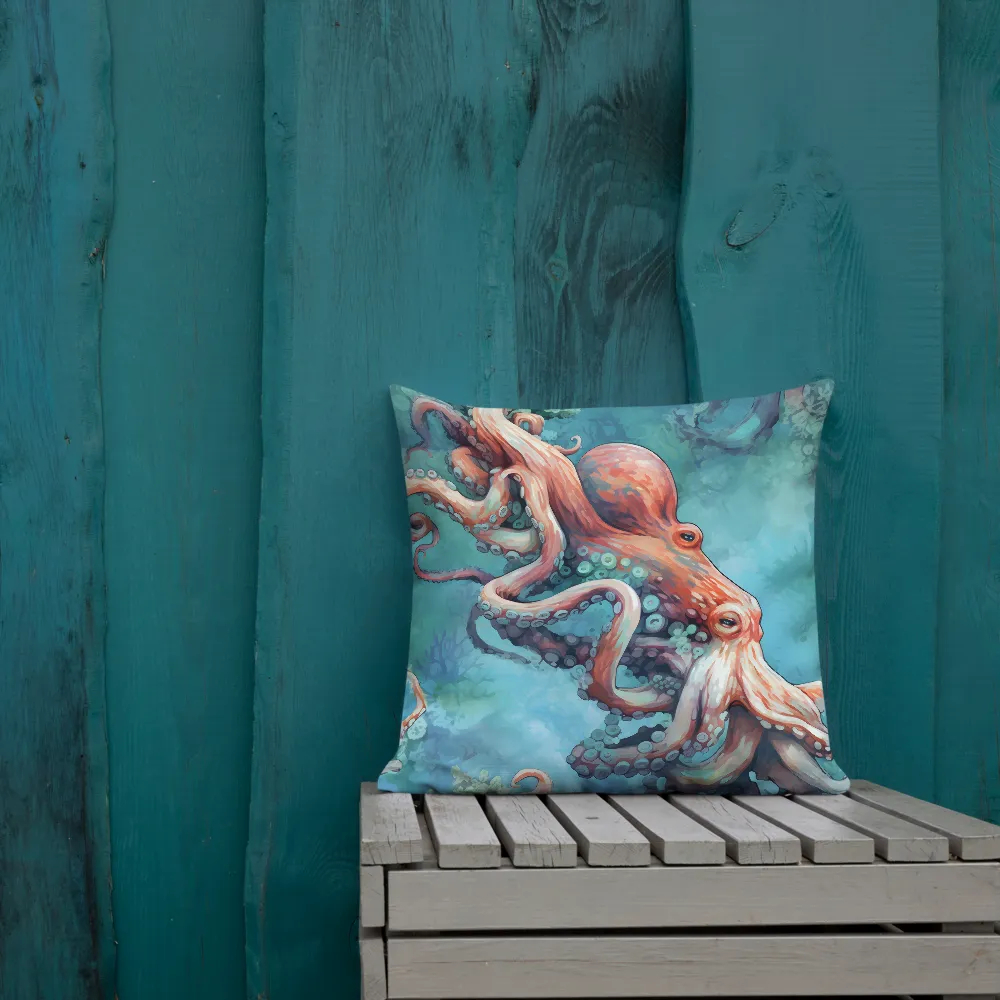 Dancing in the Depths | Pillow | 18″×18″