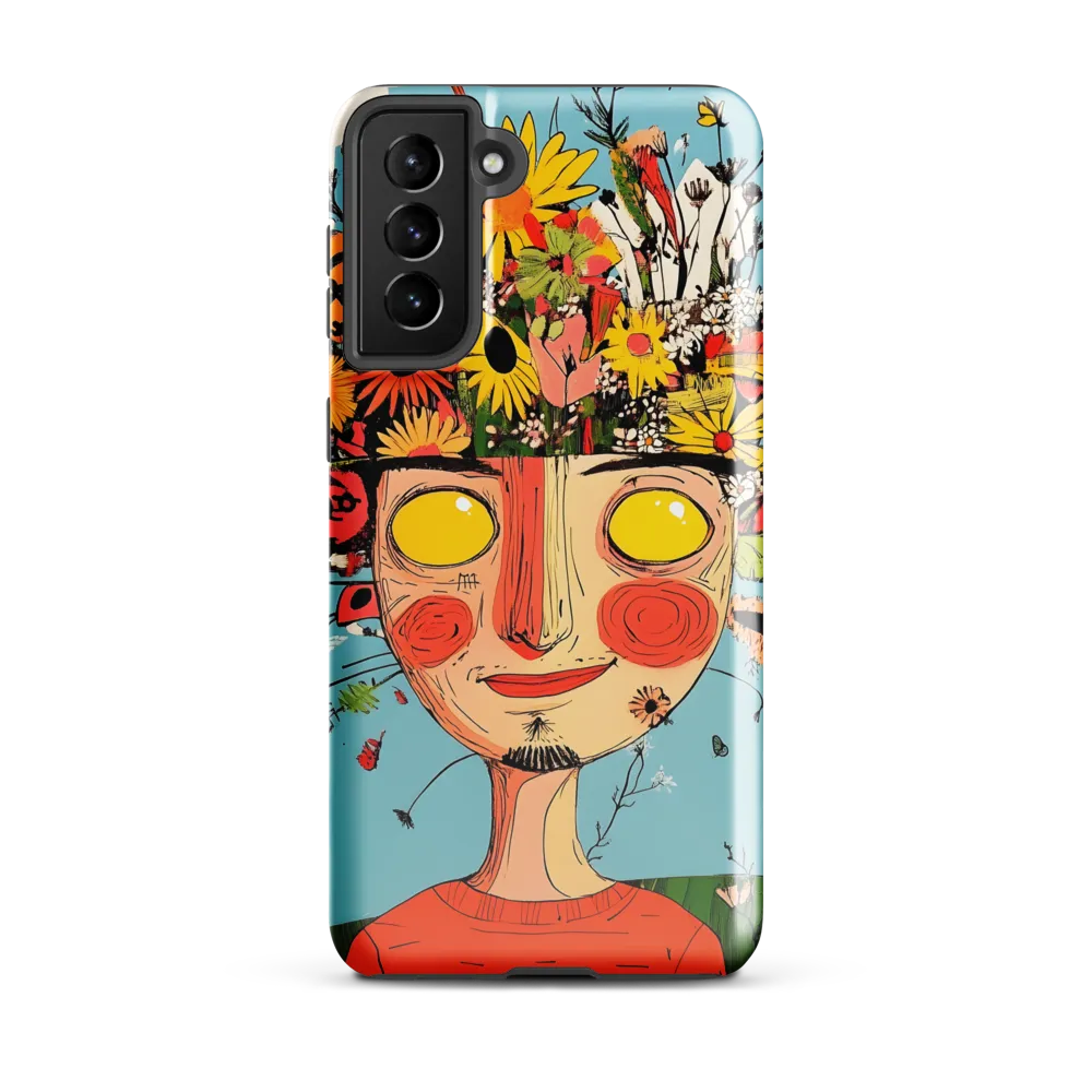 Whimsical Bloom | Phone Case |  S21 Plus | Tough Case | Glossy