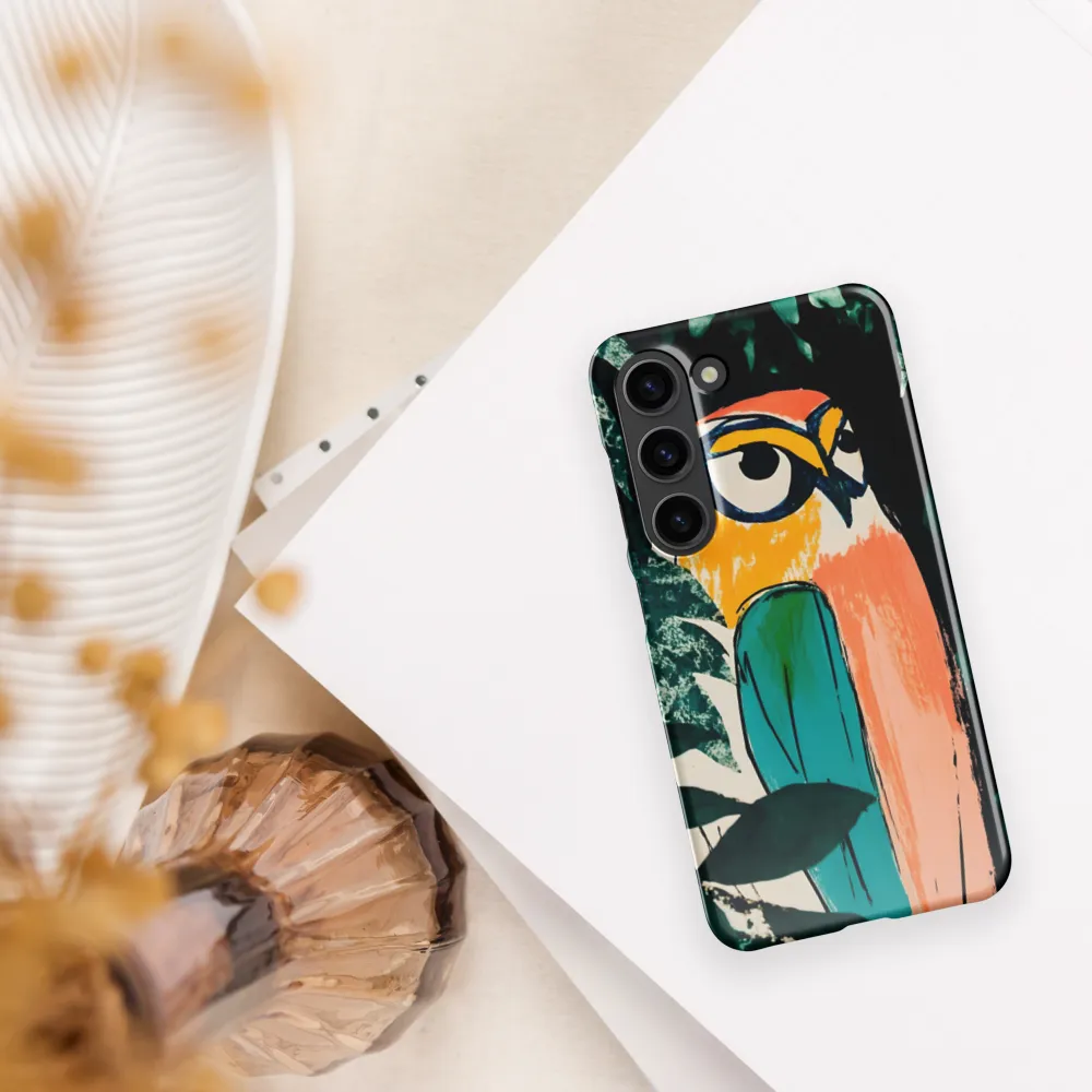 Camouflaged Majesty: The Abstract Owl