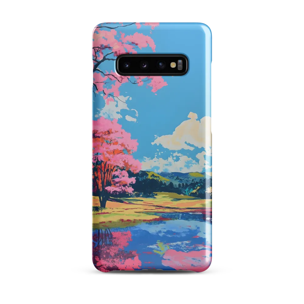 Reflections of a Pink Dreamscape | Phone Case |  S10 Plus | Snap Case | Glossy