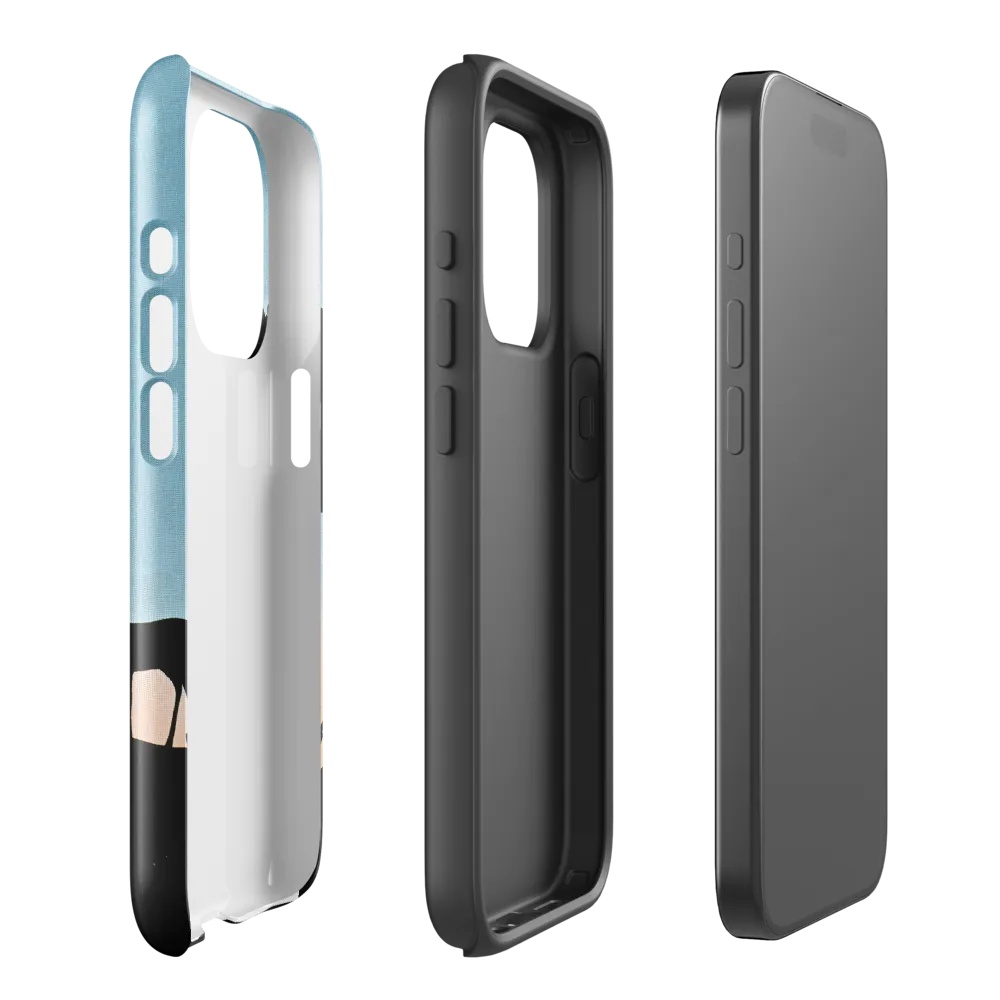 Curiosity in the Silhouette | Phone Case |  15 Pro | Tough Case | Glossy