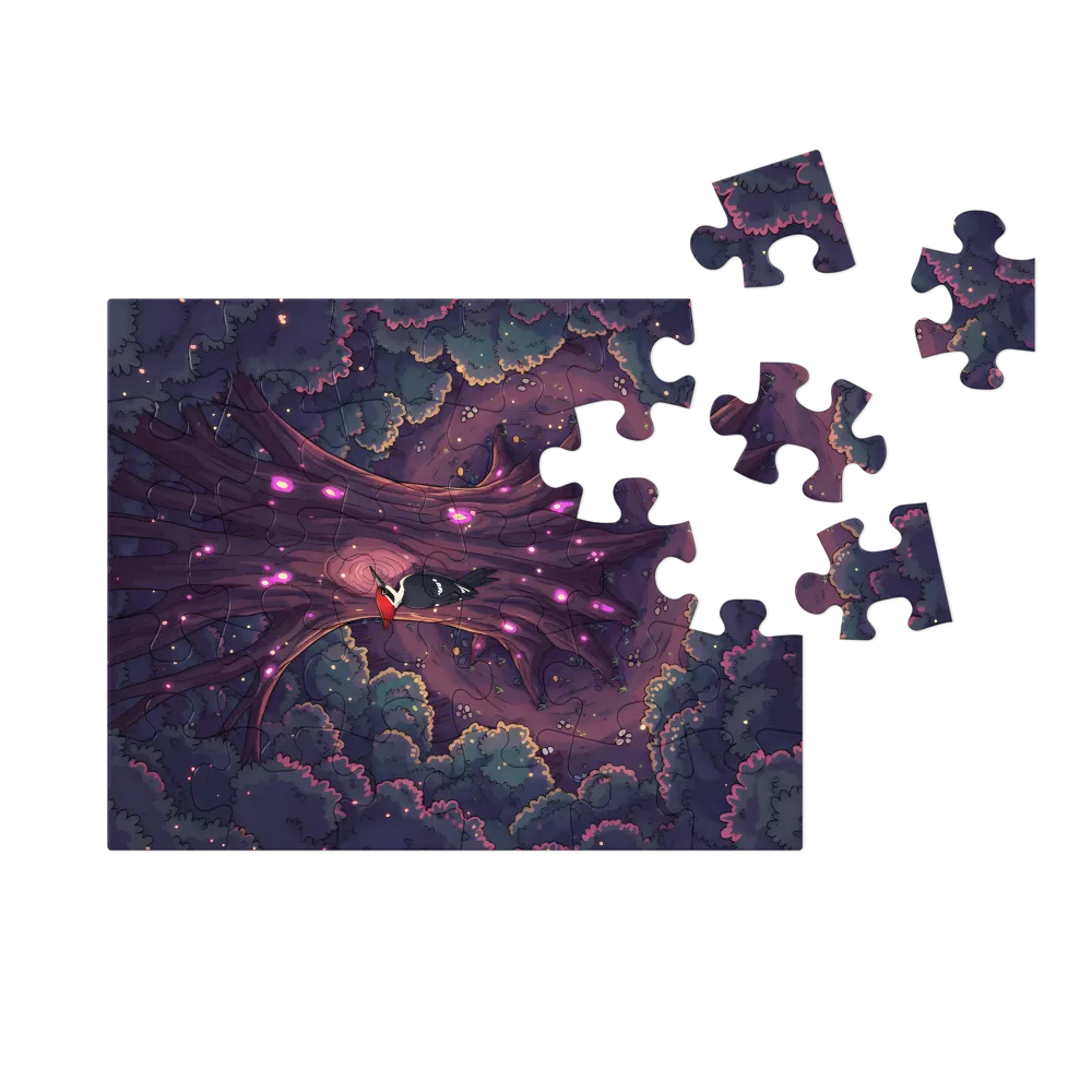 Heartwood Glow 
 Jigsaw Puzzle in Tin Box