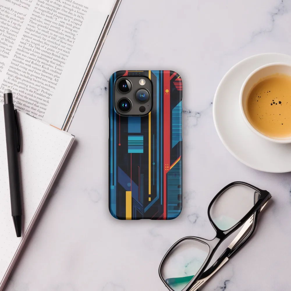 Symphony of Lines | Phone Case |  15 Pro | Snap Case | Matte