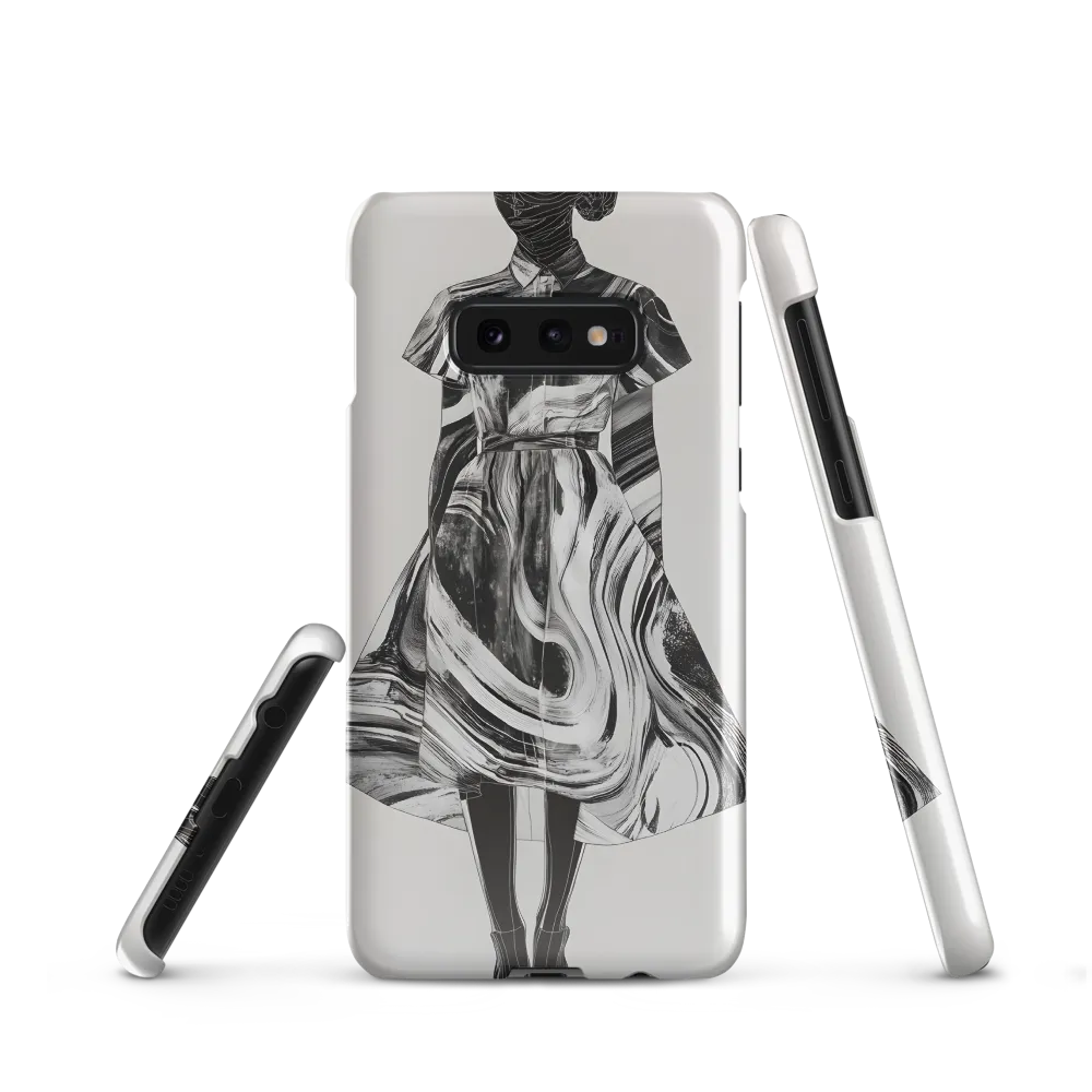Whirls of Elegance: A Contemporary Fashion Design