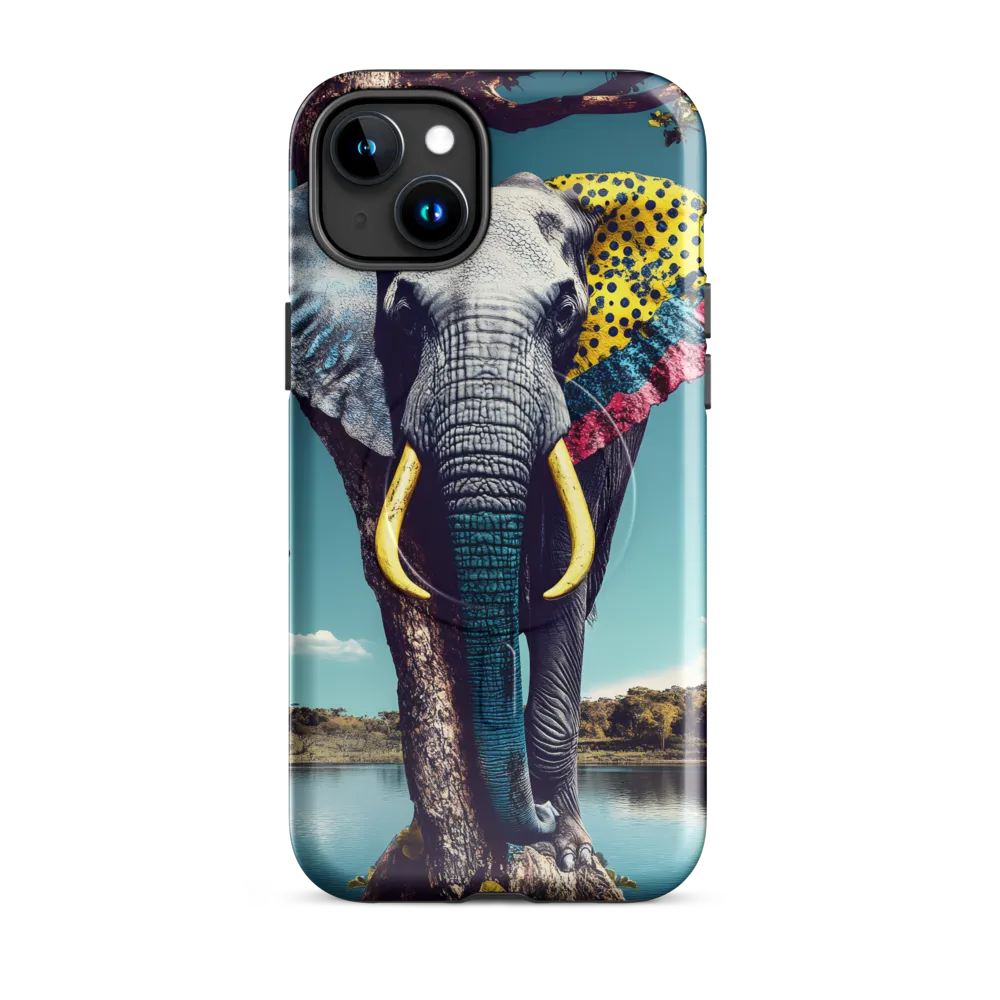 Playful Elegance: The Surreal Elephant