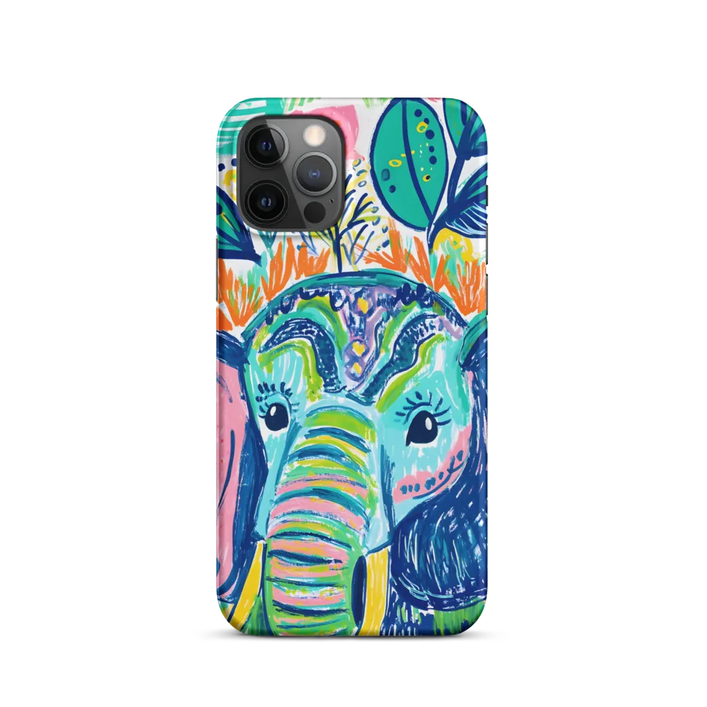 Whimsical Elephant Portrait