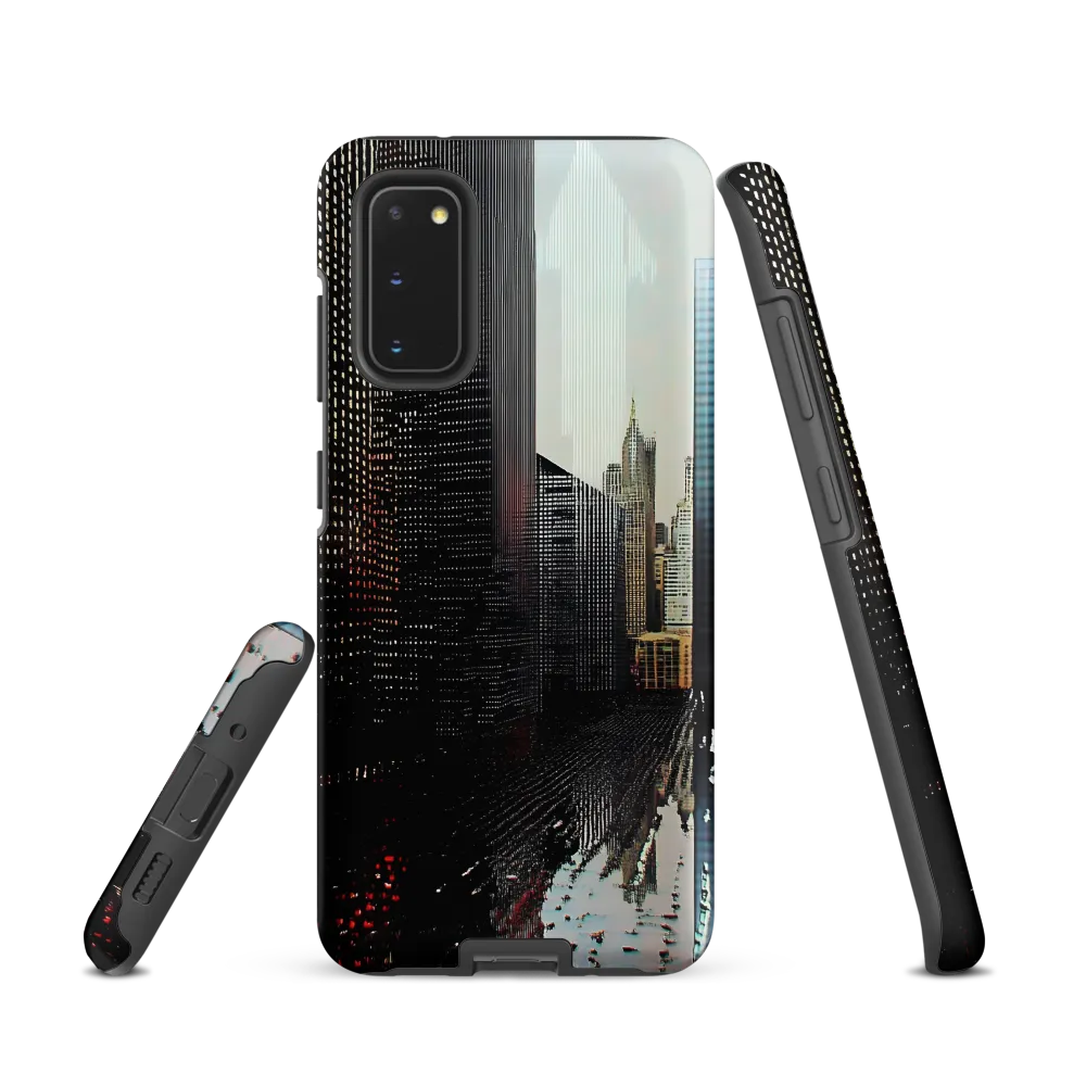 Reflections of Urban Abstraction | Phone Case |  S20 | Tough Case | Matte
