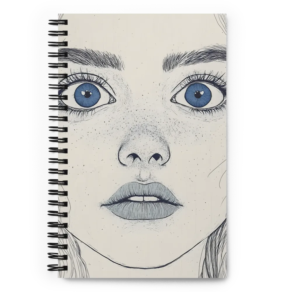 Eyes of Emotion | Spiral Notebook