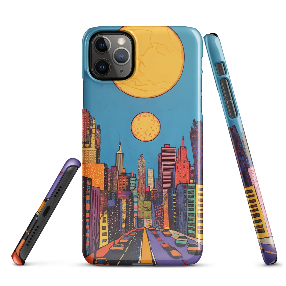 Urban Vibrance: A Pop Art Cityscape | Phone Case |  11 Pro Max | Snap Case | Glossy