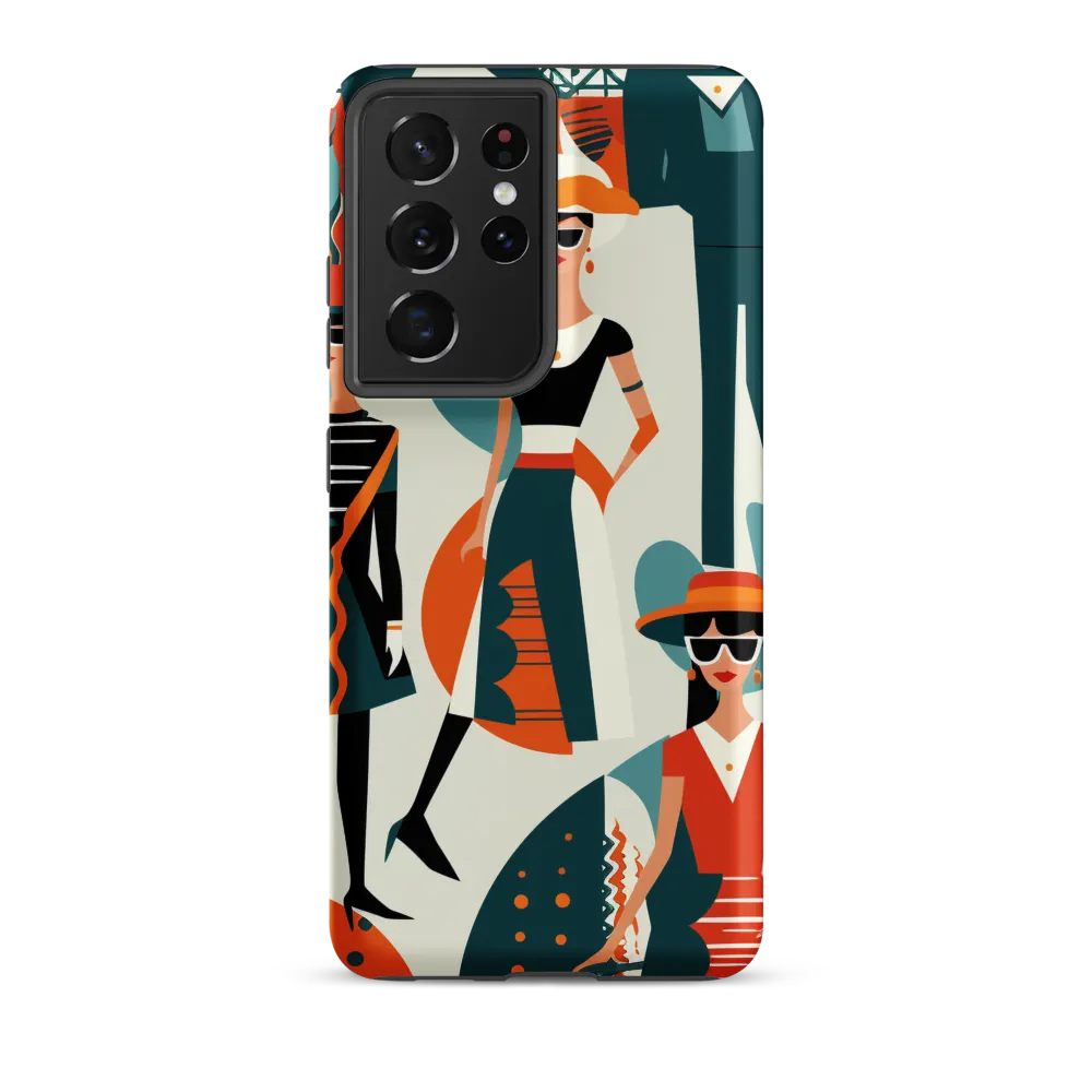 Chic Figures in Pop Art