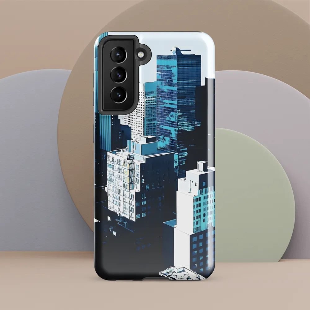 Urban Serenity: A Minimalist Cityscape
