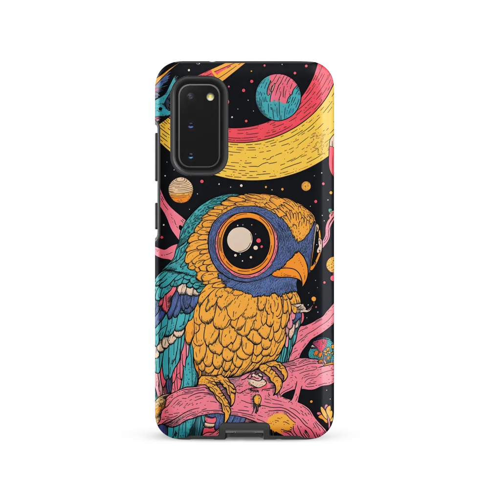 Whimsical Cosmic Owl | Phone Case |  S20 | Tough Case | Matte