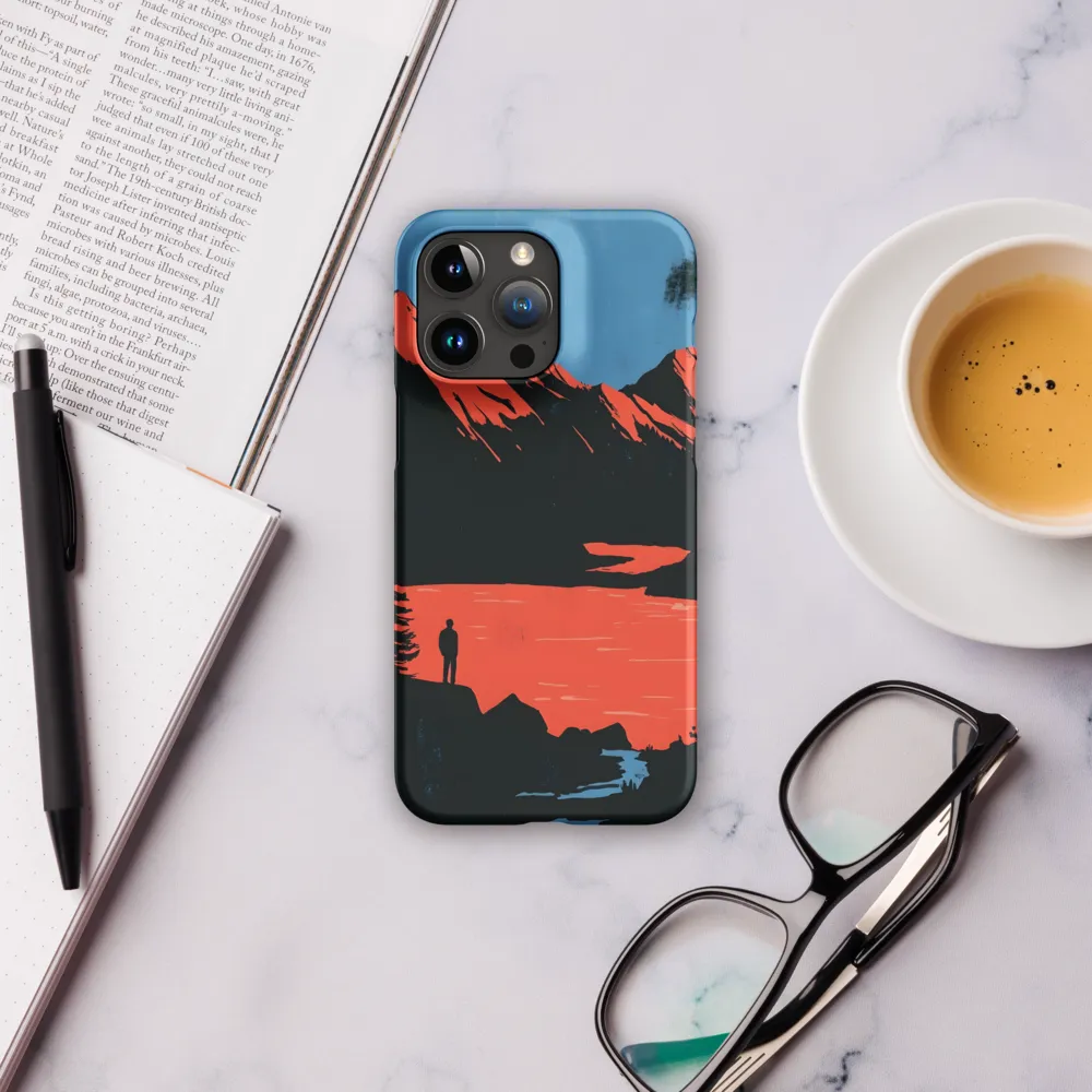 Serenity in Contrast | Phone Case |  15 Pro Max | Snap Case | Matte