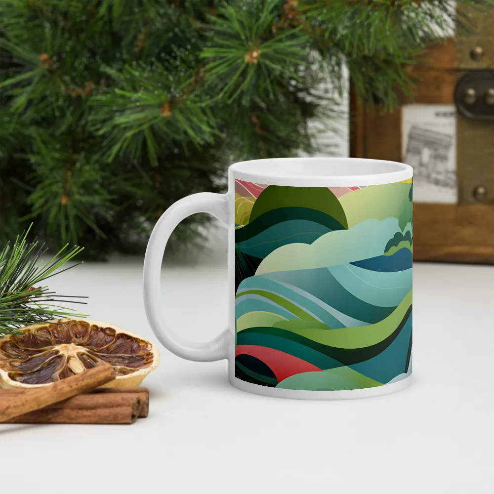 Waves of Serenity | Mugs | Multiple Sizes & Colors